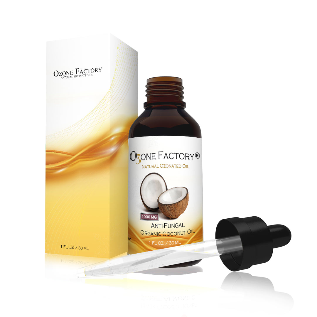 OZONATED Coconut Oil with Hemp Extract