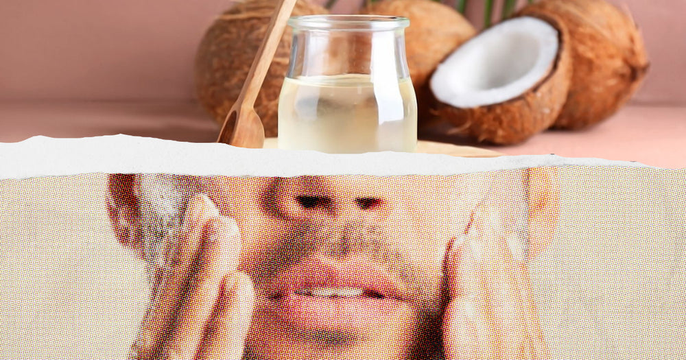 Ozonated Coconut Oil as A Part of Men's Skin Care Routine