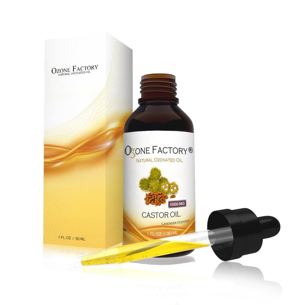 Ozonated Castor Oil with Hemp Extract - Ozone Factory
