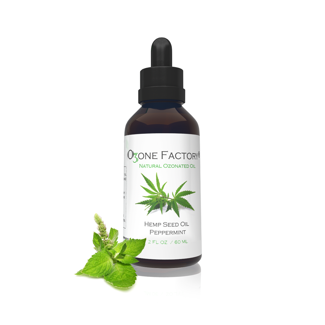 
                  
                    HEMP SEED OZONATED OIL with PEPPERMINT
                  
                