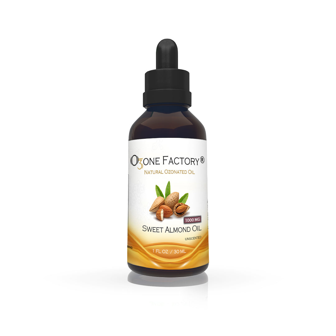 
                  
                    Ozonated Sweet Almond Oil with Hemp Extract
                  
                